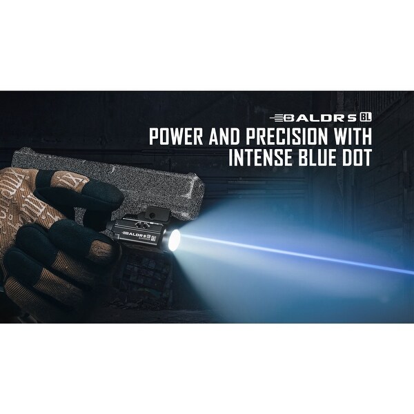 Olight Baldr S BL 800 Lumen Tactical Flashlight with Blue Laser