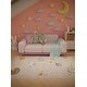 preview thumbnail 1 of 2, Ginza Six Washable Space Adventures Wanderlust Kids Rug