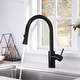 preview thumbnail 23 of 26, Luxier KTS11 Single Handle Pull Down Sprayer Kitchen Faucet Oil Rubbed Bronze