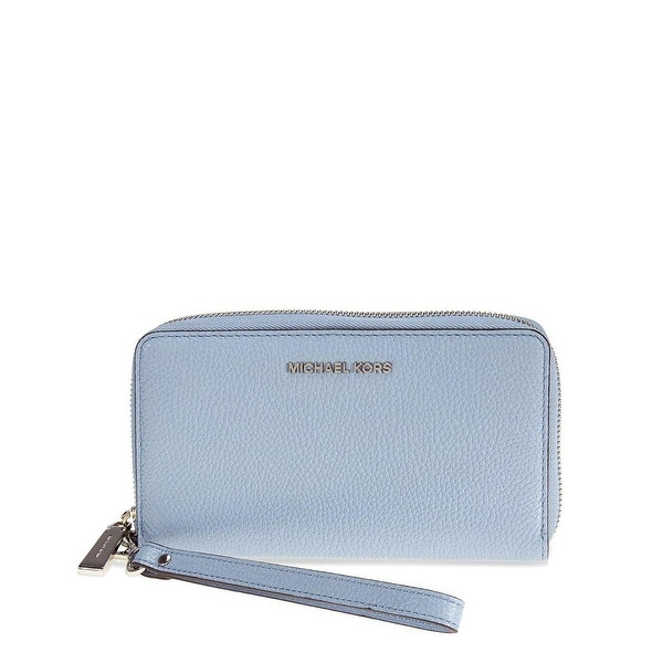 michael kors wallet pale blue