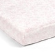 preview thumbnail 9 of 14, Lush Decor Baby Garden Of Flowers Soft & Plush Fitted Crib Sheet - 52"x 28" x 9" Pink
