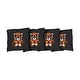preview thumbnail 1 of 1, Idaho State University Bengals Tokyodachi Black Cornhole Bags All-Weather Resin Filled