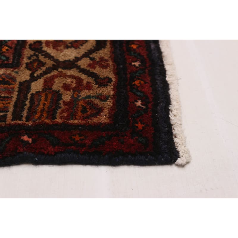 ECARPETGALLERY Hand-knotted Anadol Red Wool Rug - 3'7 x 9'11