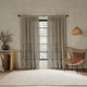 preview thumbnail 7 of 12, Indigo Road by Egypt Sherrod Palo Global Embroidery Semi-Sheer Rod Pocket 1-Piece Curtain Panel, Single Panel
