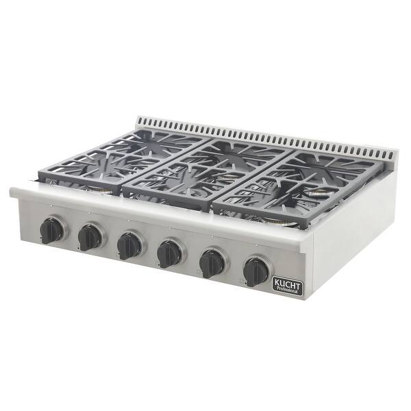 Shop Kucht Professional 36 In Propane Gas Range Top With Sealed