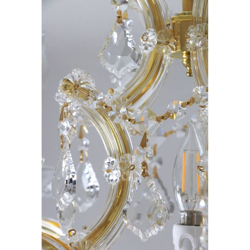 Crystorama Lighting Group Brentwood 6 Light 20" Wide Swarovski Spectra