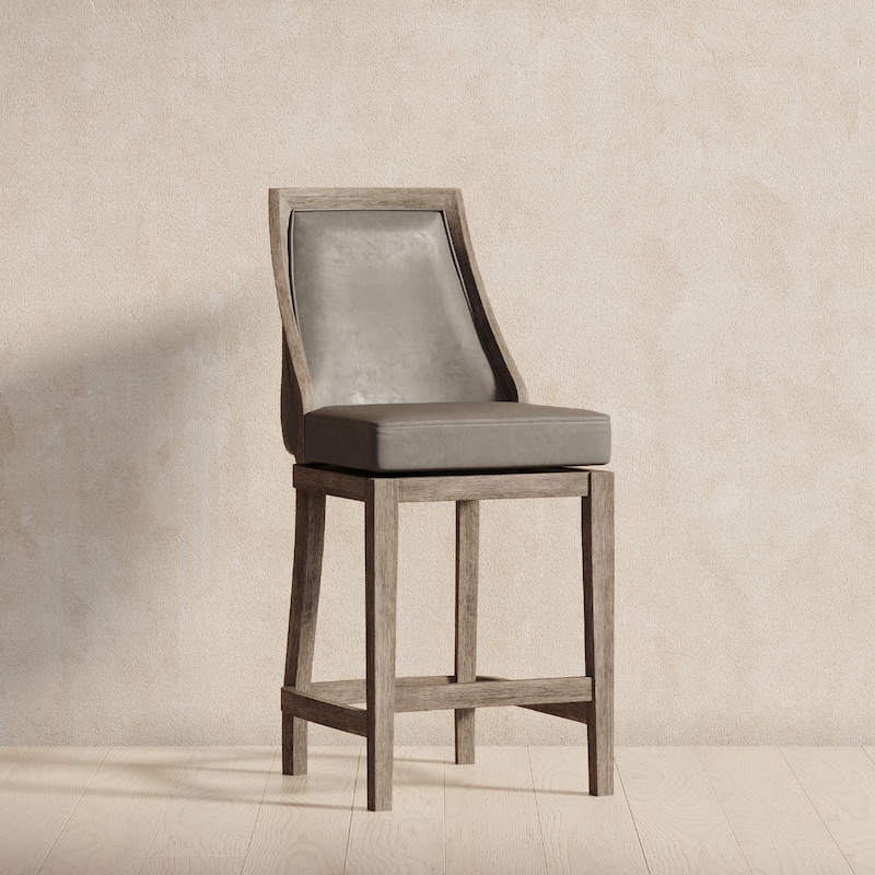 Maven Lane Vienna Swivel Kitchen Stool