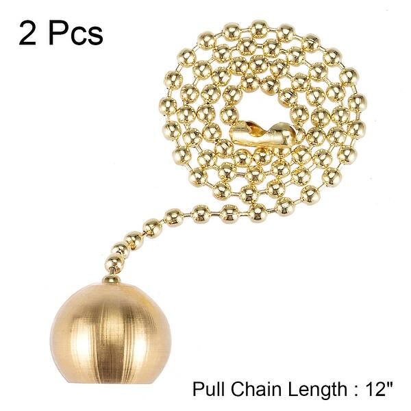 Shop 2pcs Decorative Brass Ball Pendant With 12 Inch Pull Chain