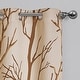 preview thumbnail 23 of 22, VCNY Home Kingdom Branch Blackout Curtain Panel - 40" x 84"