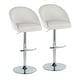 preview thumbnail 6 of 84, Porch & Den Livesey High Back Adjustable Bar Stool with Rounded T Footrest (Set of 2)
