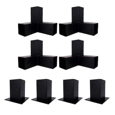 Pergola Kit, Steel Brackets, Bjorn Woodworks, Modular Sizing