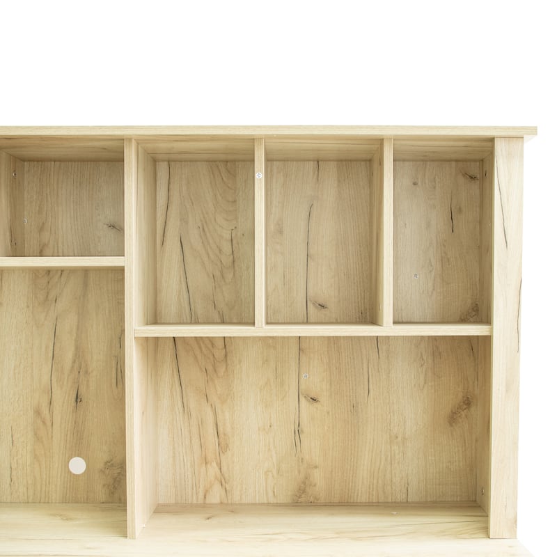 Nestfair Computer Desk with Shelves and Drawers