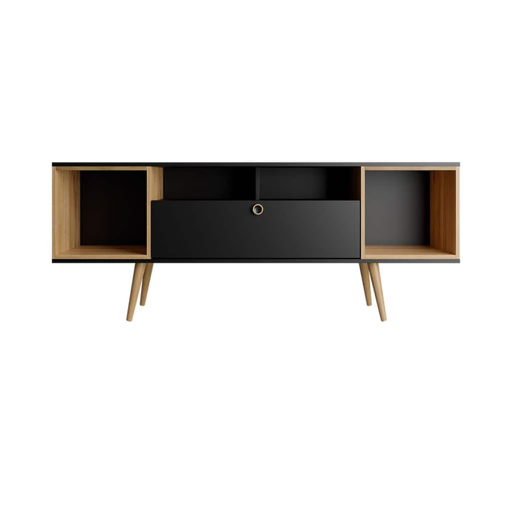 Theodore 62.99 In. Storage Media Cabinet Console