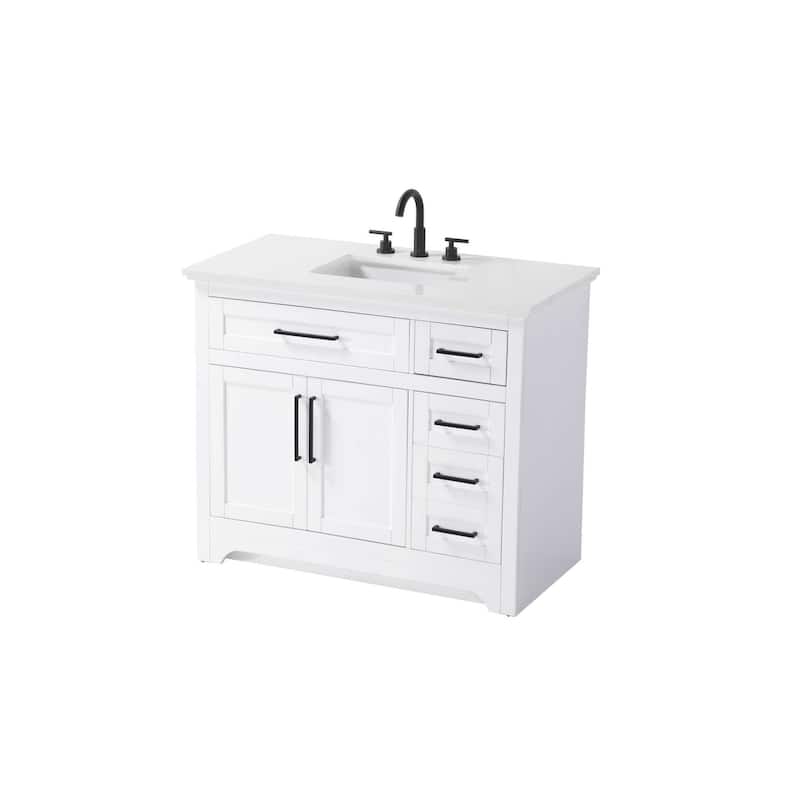 Nathaniel Single Bathroom Vanity (32-42 inch)