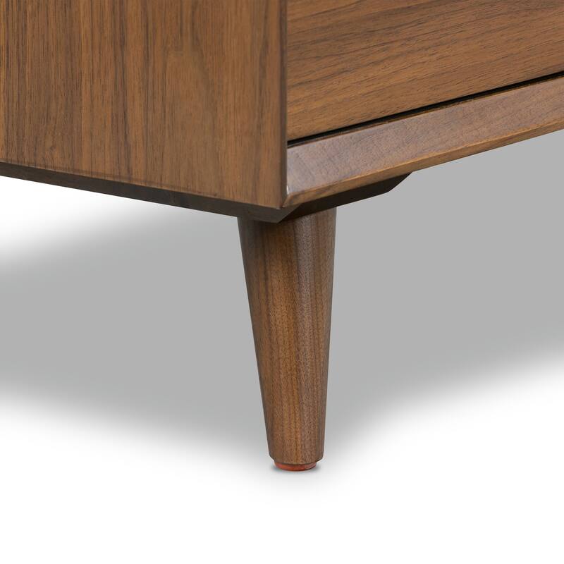Poly & Bark Cura Nightstand in American Black Walnut