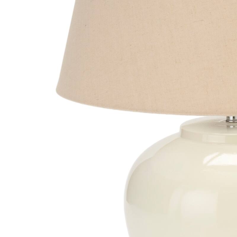 Nourison 20" Rustic Ceramic Pot Table Lamp