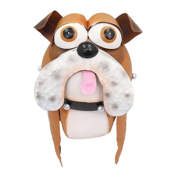 Shop A Perry Dog Bobble Head Garden Statues Outdoor Animal Bobblehead Sculpture Yard Art Hand Painted On Sale Overstock 30859999