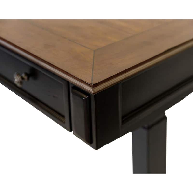 Hartford Electric Sit/Stand L-Desk and Return, Height Adjustable Table, Wood Adjustable Office Corner Desk and Return, Black