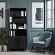 preview thumbnail 1 of 19, Bridgevine Home Radiance 78 inch High Bookcase Pier, No Assembly Required