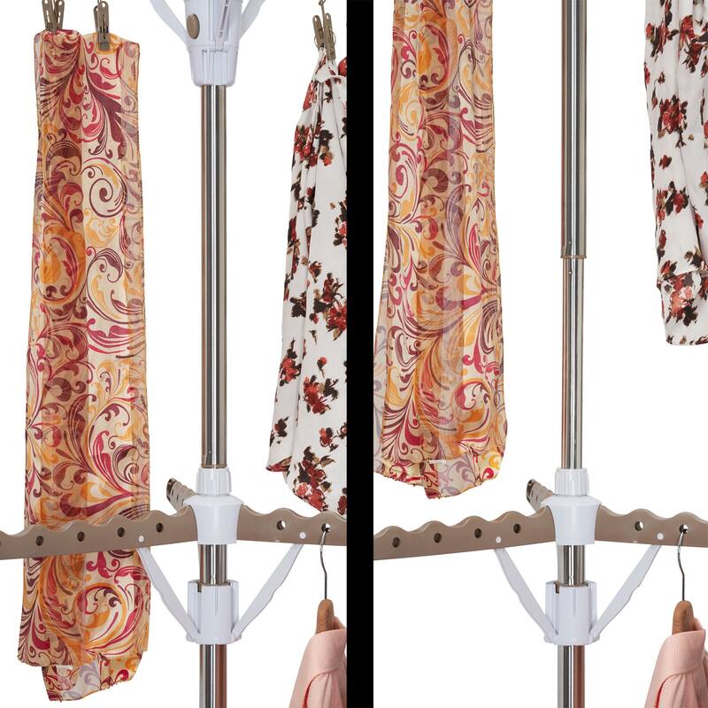 Household Essentials 2-Tier Tripod Clothes Drying Rack