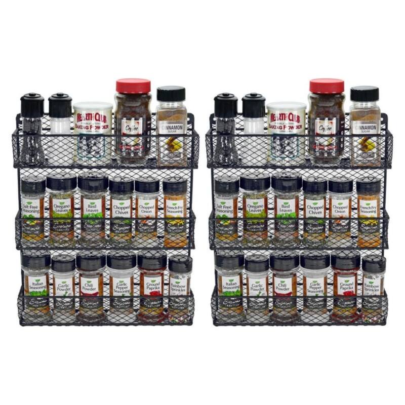 3 Tier Wall Spice Rack, Set Of 2 Bed Bath & Beyond 37364520