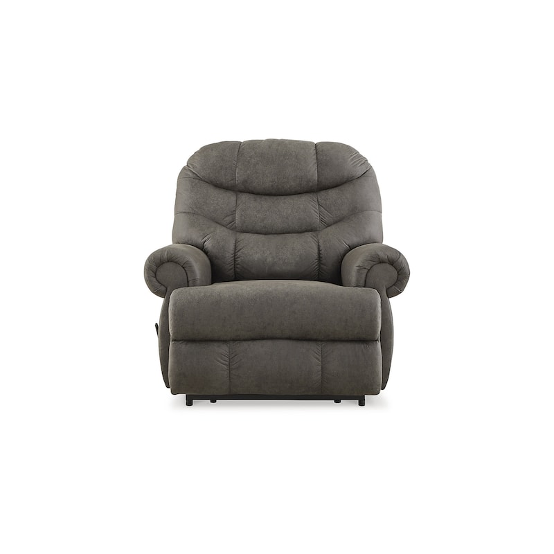 Signature Design by Ashley Camera Time Gunmetal Recliner
