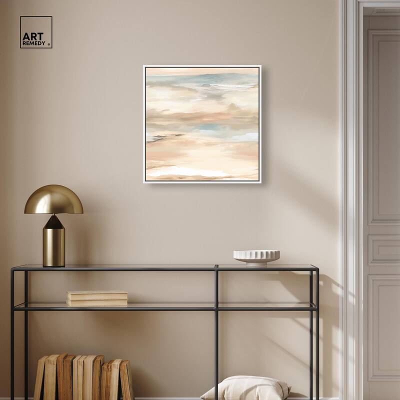 Roseate Skyfall I Canvas by Art Remedy