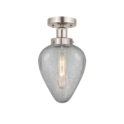 Innovations Lighting Edison Geneseo - 1 Light 6" Semi-Flush Mount