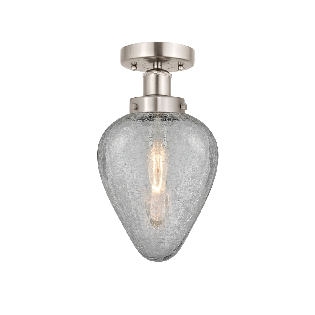 Innovations Lighting Edison Geneseo - 1 Light 6" Semi-Flush Mount