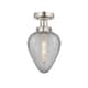 Option Brushed Satin Nickel / Clear Crackle