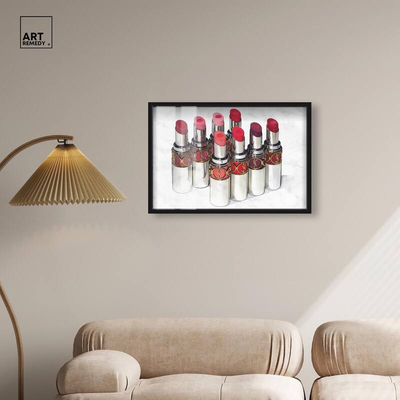 Doll Memories - Lipsticks 22 Shadowbox by Art Remedy