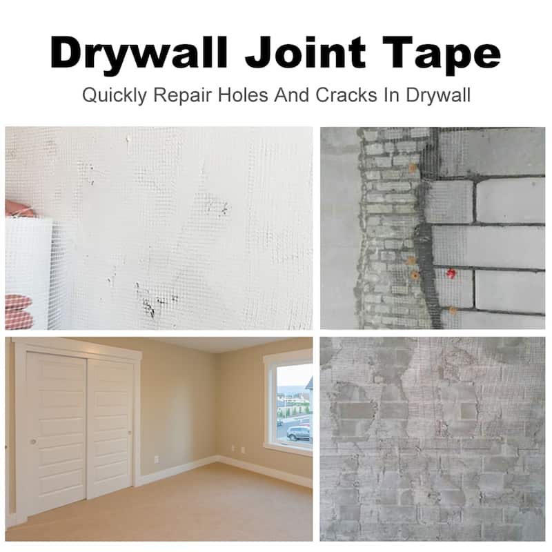 Agfabric 2 in. x 295 ft. Self-Adhesive Fiberglass Mesh Drywall Joint Tape