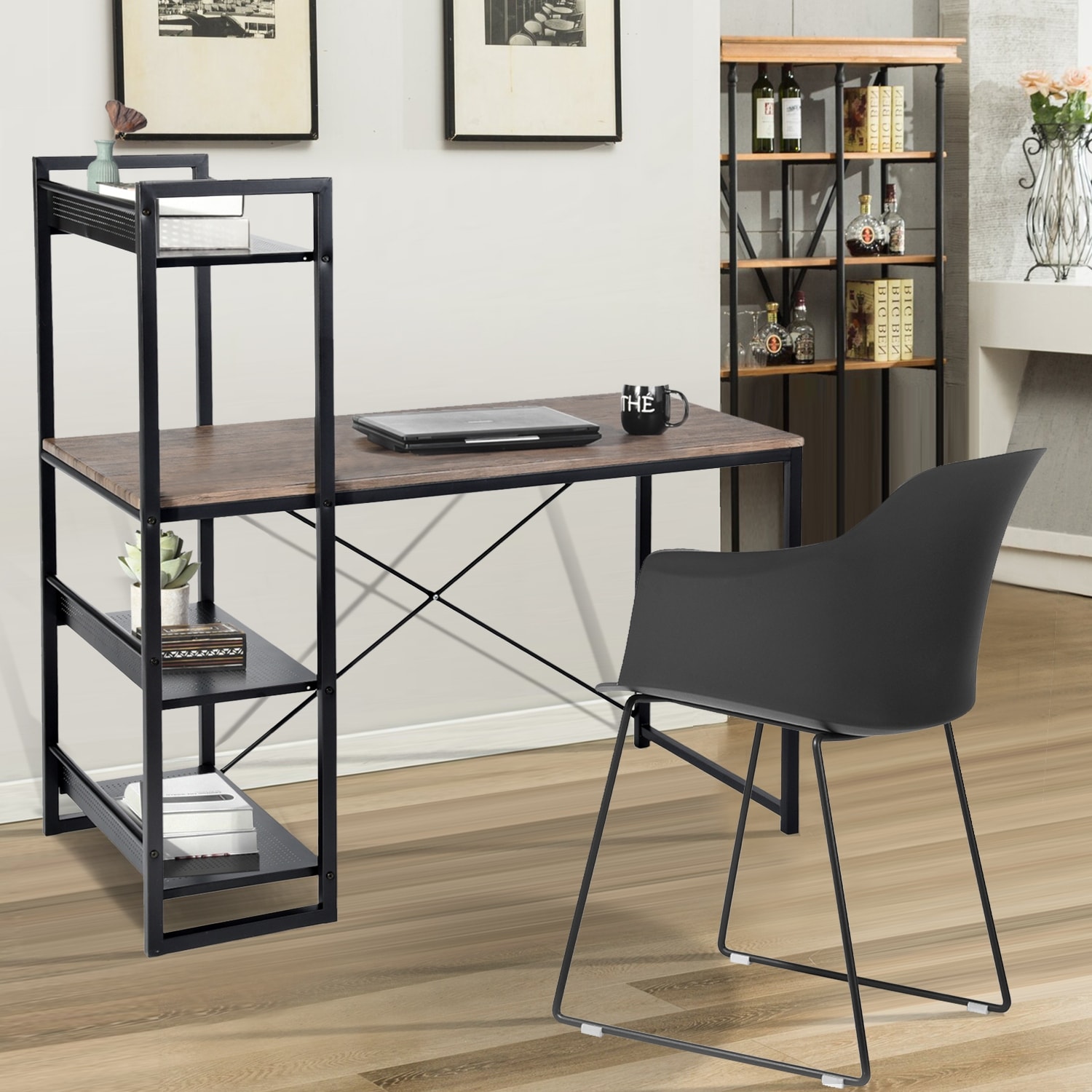 Carbon loft hot sale l shaped desk