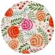 preview thumbnail 7 of 7, SAFAVIEH Handmade Easy Care Seddigheh French Country Floral Rug 6' Round - Ivory/Green - Round