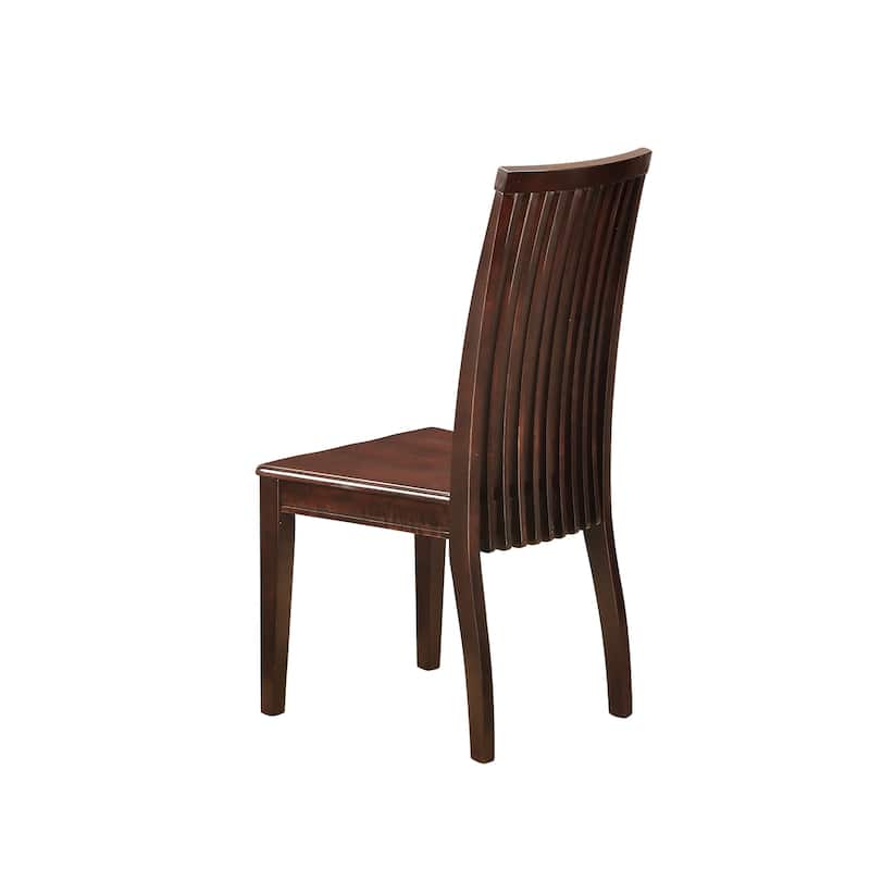 East West Furniture Dinette Set Includes a Square Dining Room Table and Kitchen Dining Chairs (Pieces Options)