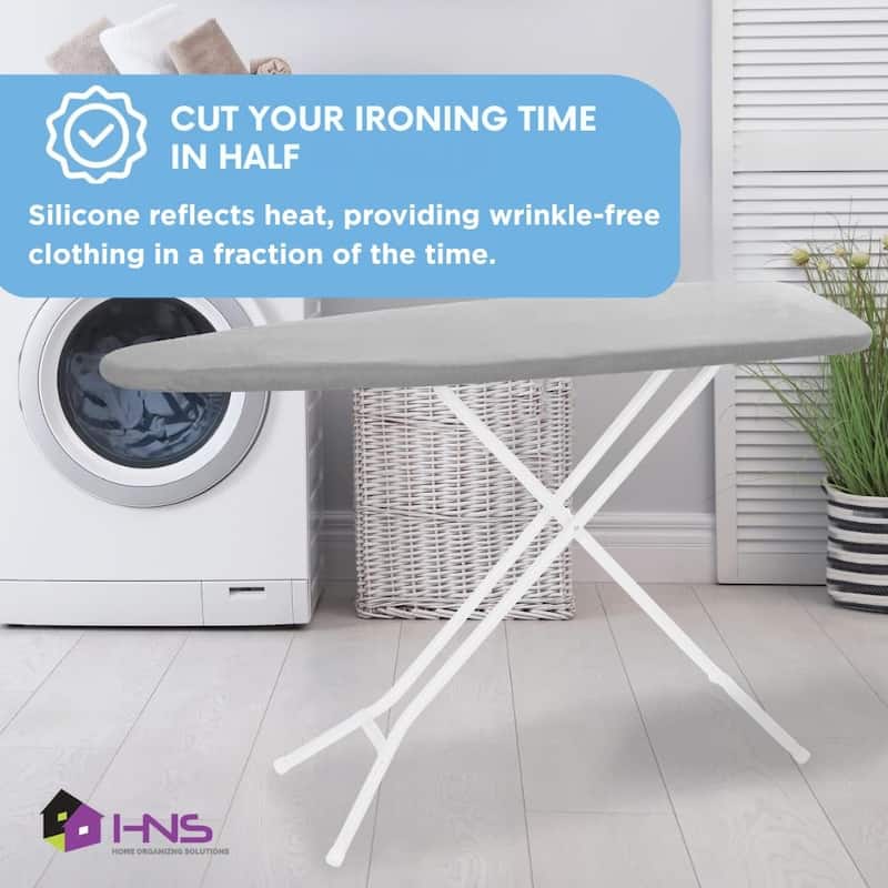 HOLDN’ STORAGE Ironing Board Cover and Pad - Iron Board Cover with Padding