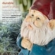 preview thumbnail 64 of 104, Gnome Folding Hands Looking Up Garden Statue