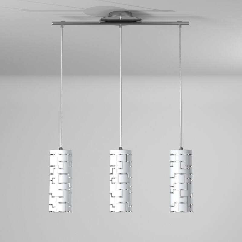 Carson Carrington Hogstaken Multi-light Chrome Pendant