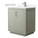 Option Light Green / Carrara Cultured Marble Top /