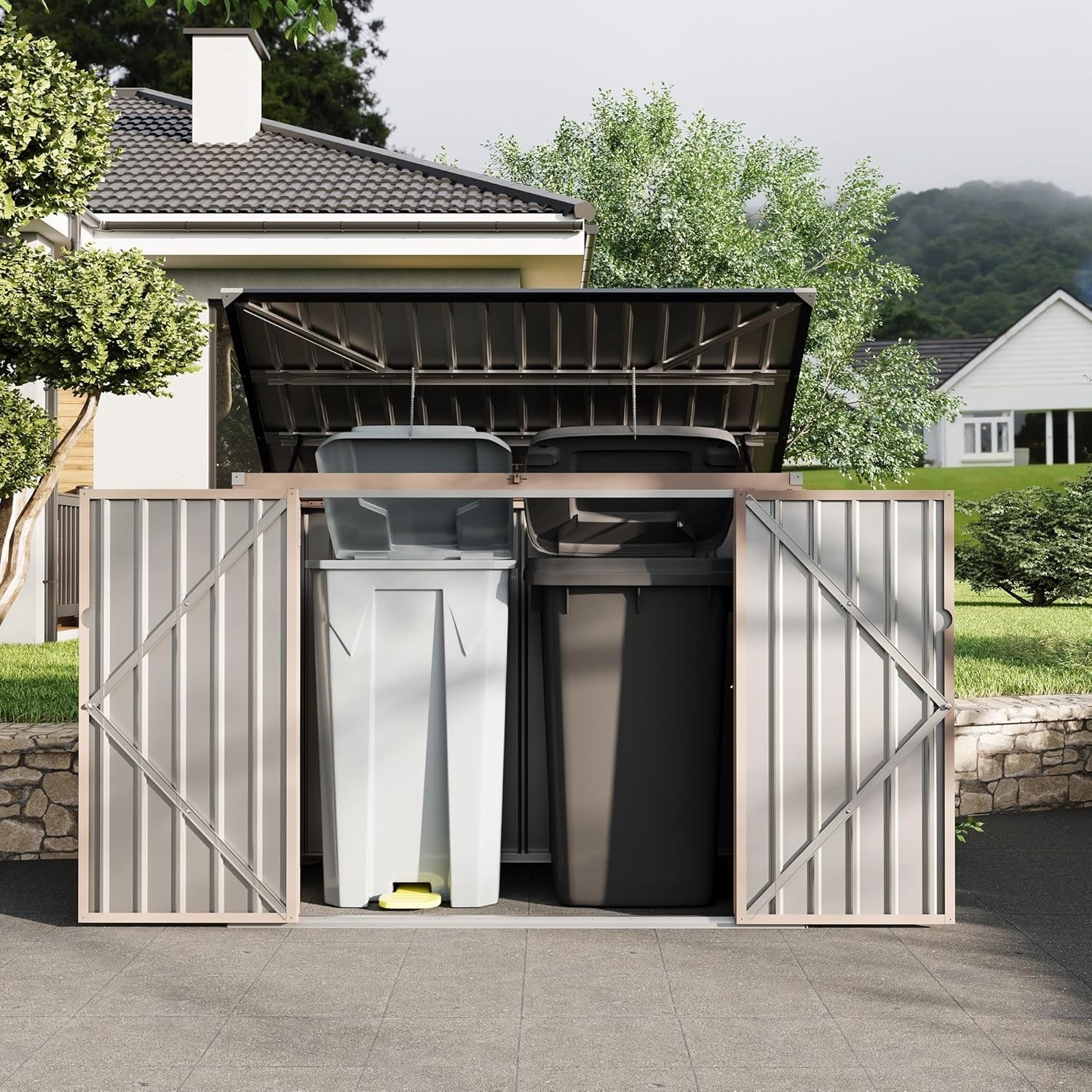 3x6x4-FT-2-Trash-Cans-Metal-