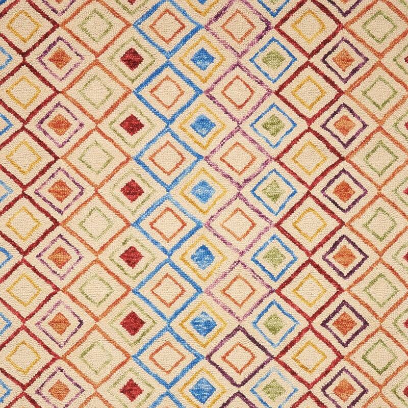 HomeRootsGeometric Bohemian Rectangle Area Rug - 72' X '48' X '0.5