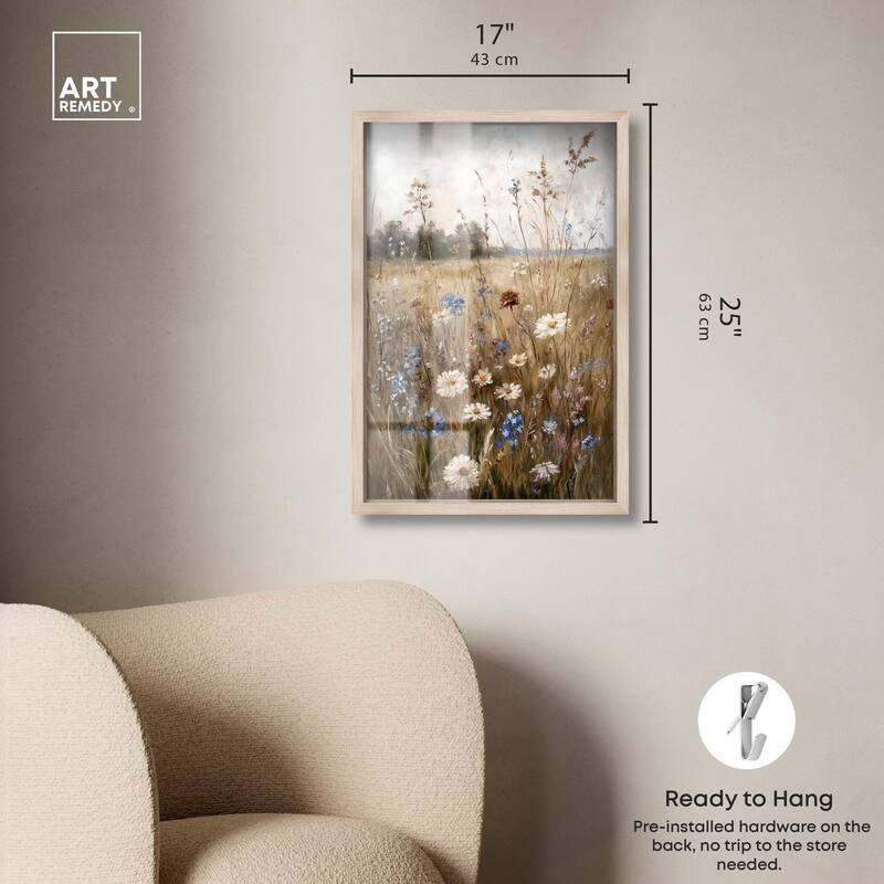 Field of Forgotten Dreams III Shadowbox by Art Remedy