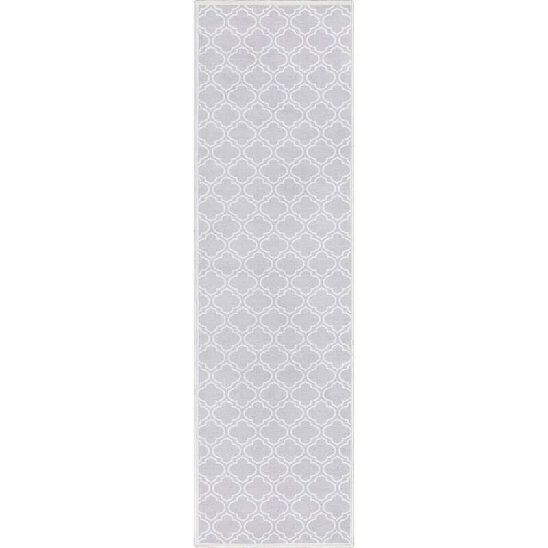 Well Woven Apollo Lattice Moroccan Machine Washable Area Rug
