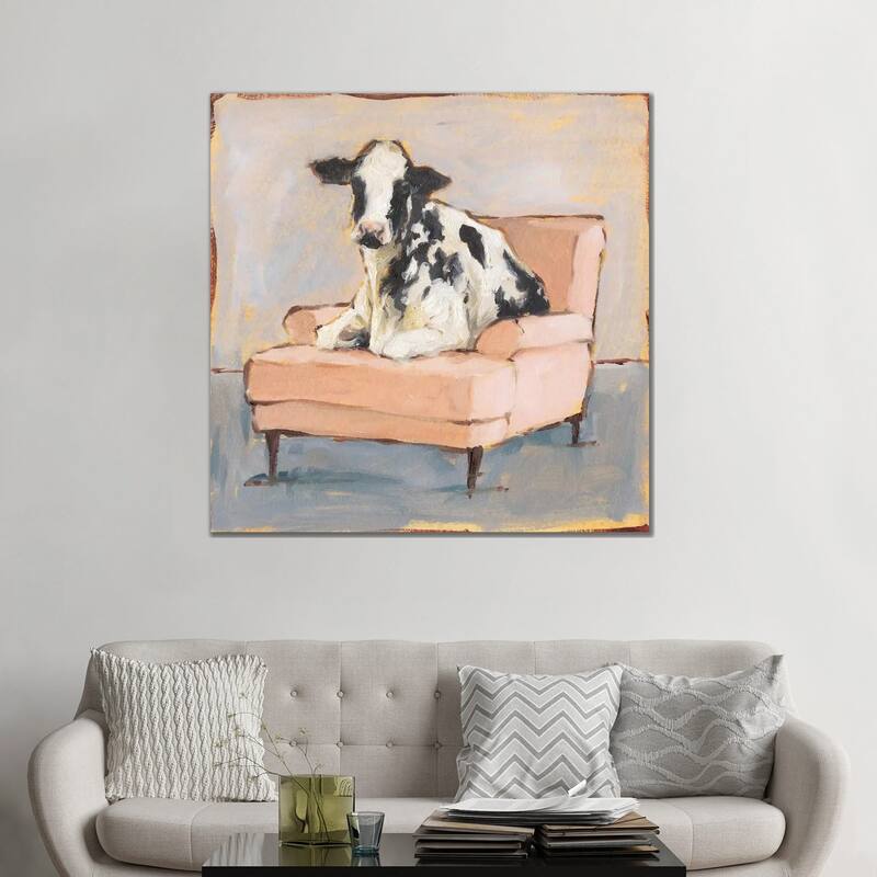 iCanvas "Moo-ving In II" by Ethan Harper Canvas Print