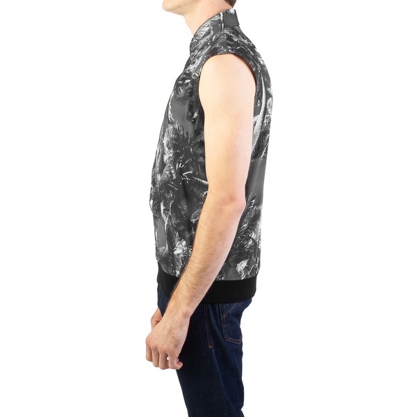 sleeveless dress shirt mens