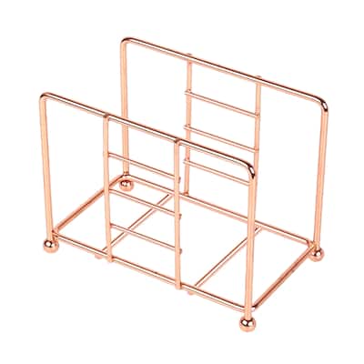Creative Home Copper Plated Iron Wire Napkin Holder