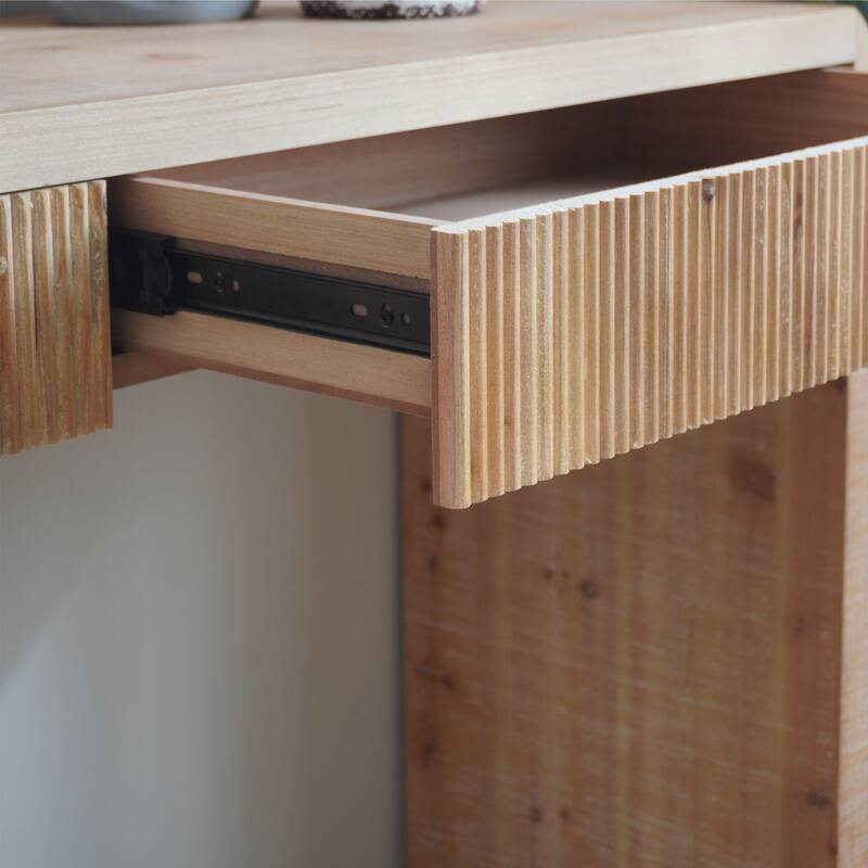 Rustic Wood Console Table with Drawer, Accent Table Hallway Entry Table, Narrow Sofa Table Accent Table
