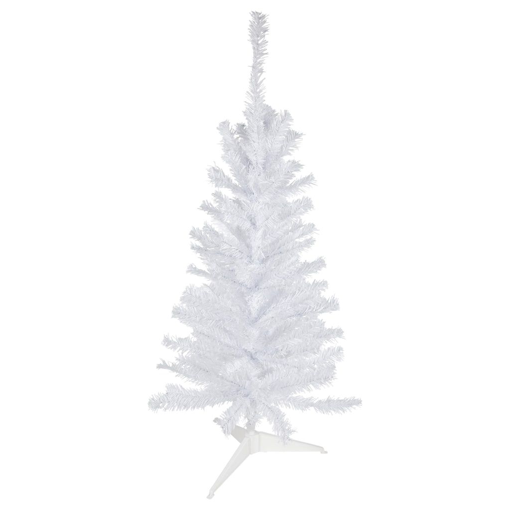 Slim Woodbury White Pine Artificial Christmas Tree - 3' - Unlit - 3 Foot