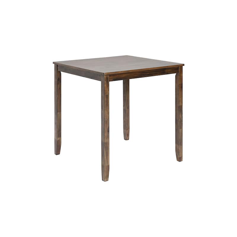 Wooden Dining Square Table - Walnut