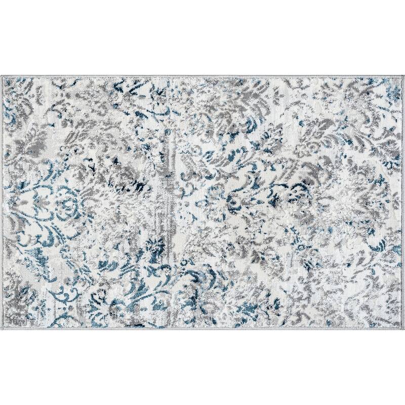 Antiquity Farmhouse Floral Indoor Area Rug